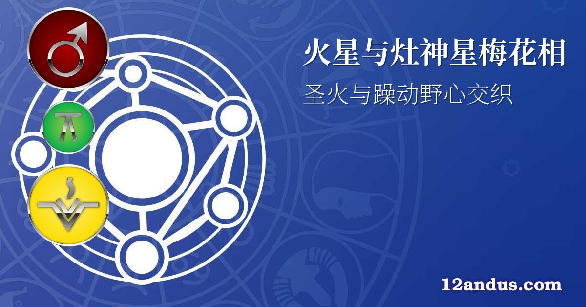 火星与灶神星梅花相