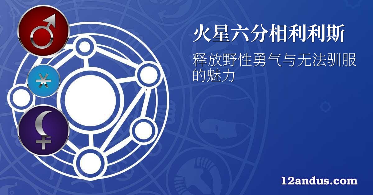 火星六分相利利斯