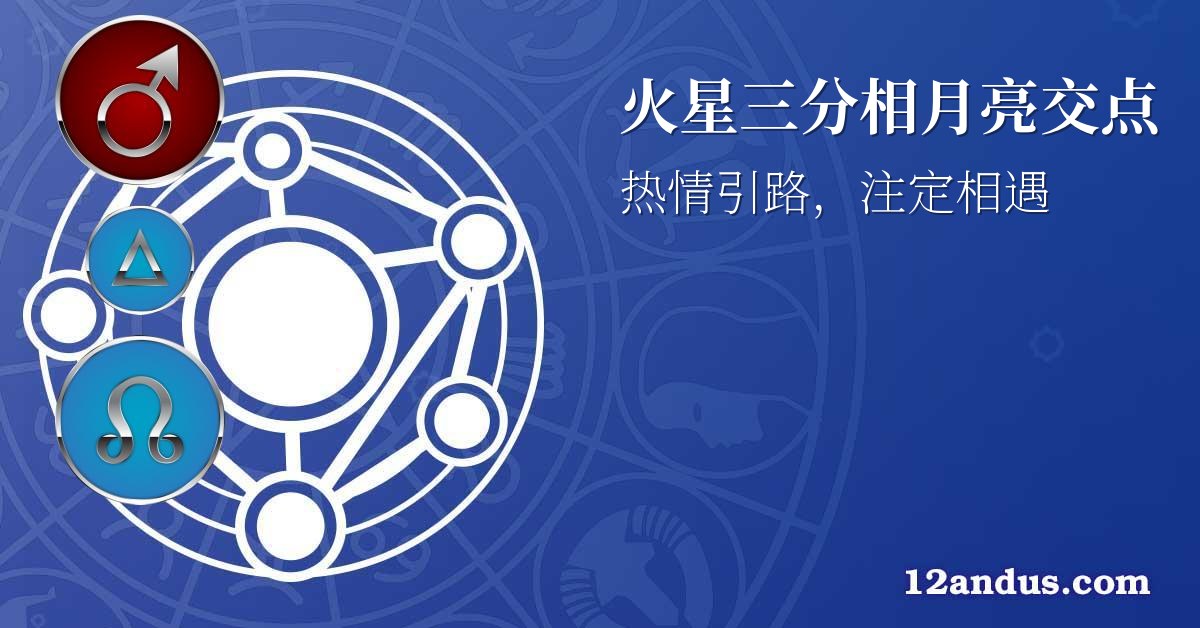 火星三分相月亮交点