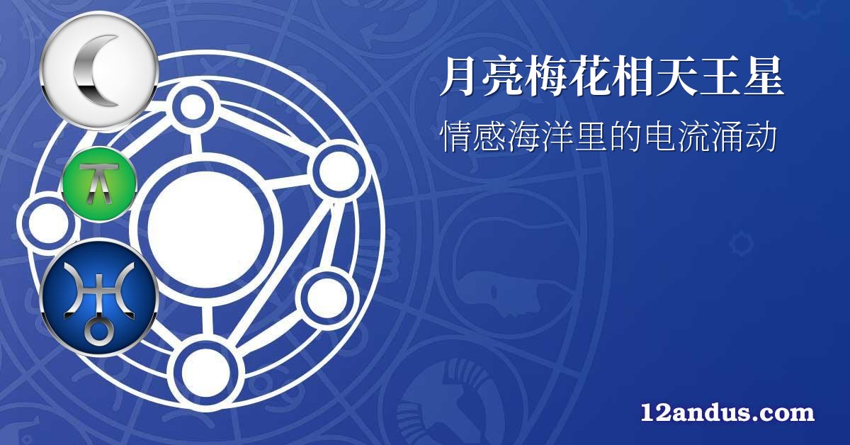 月亮梅花相天王星