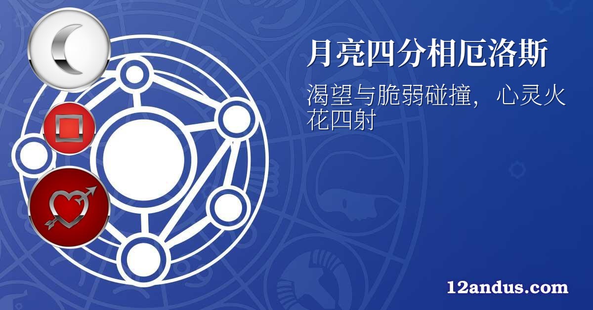 月亮四分相厄洛斯