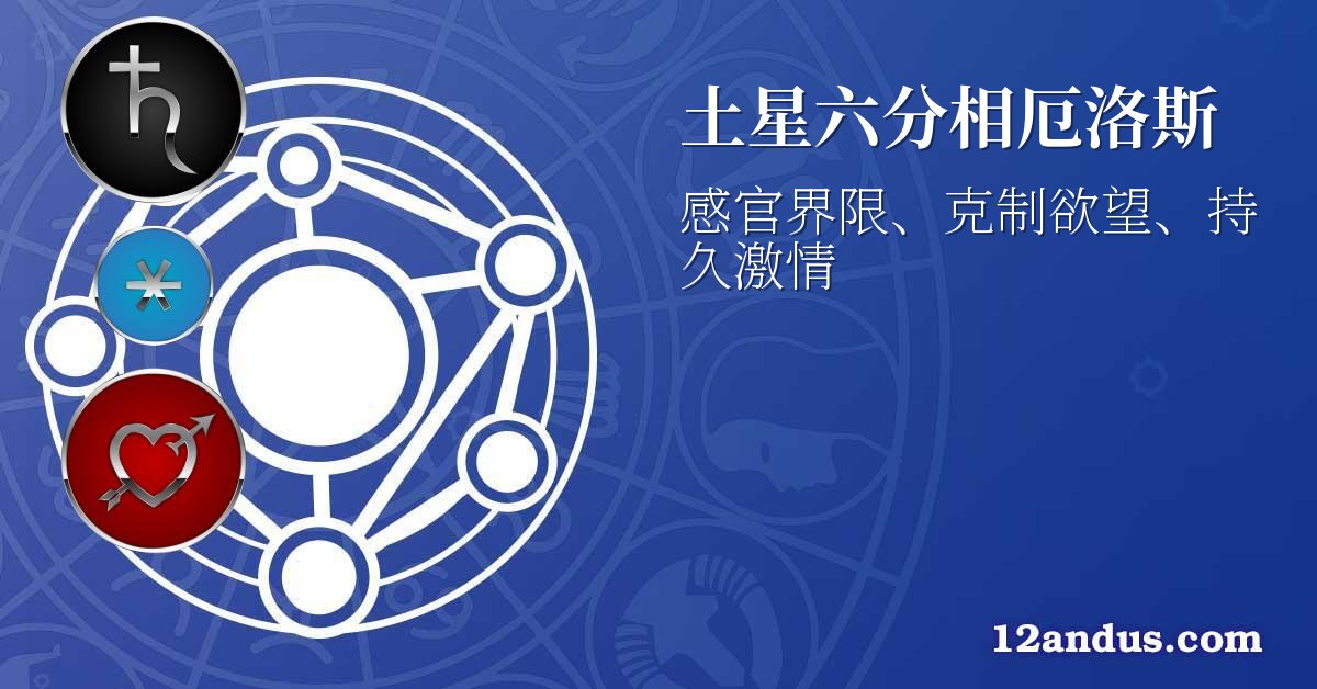 土星六分相厄洛斯