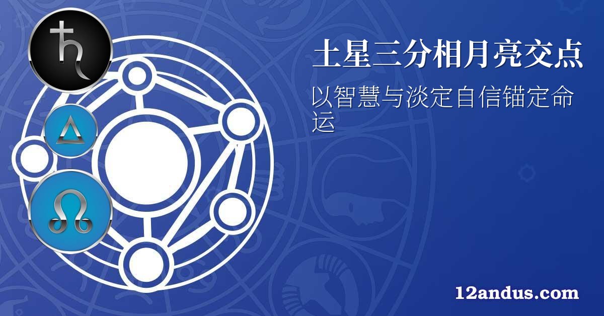 土星三分相月亮交点
