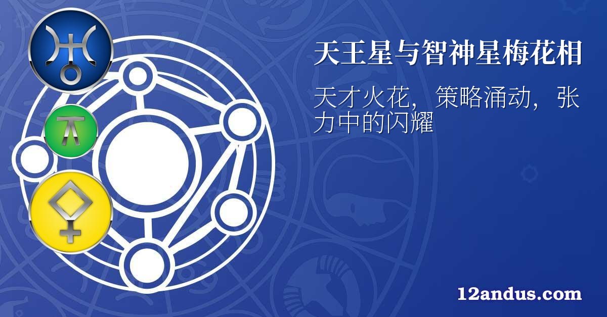天王星与智神星梅花相