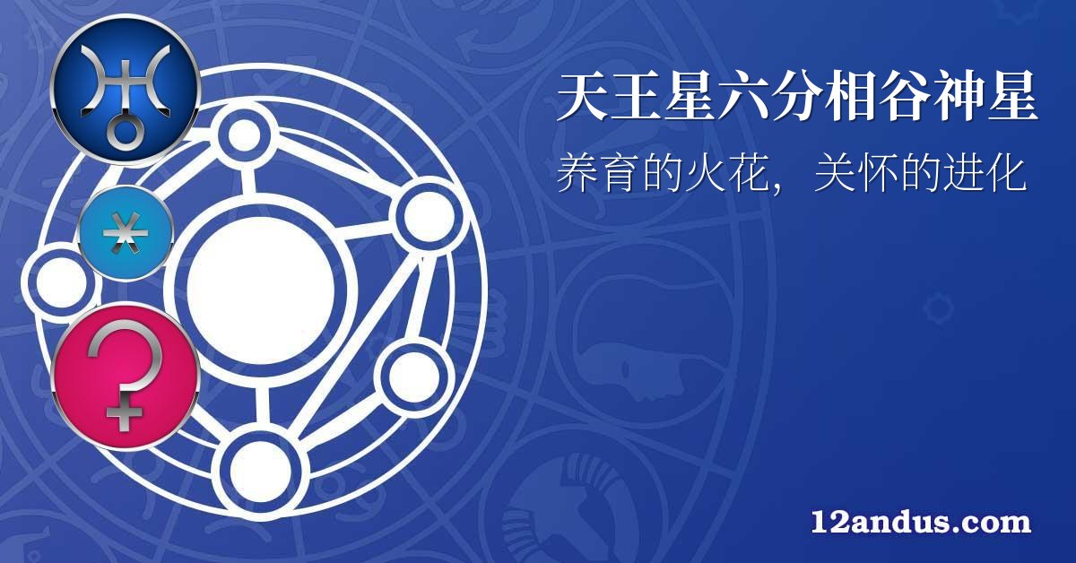 天王星六分相谷神星