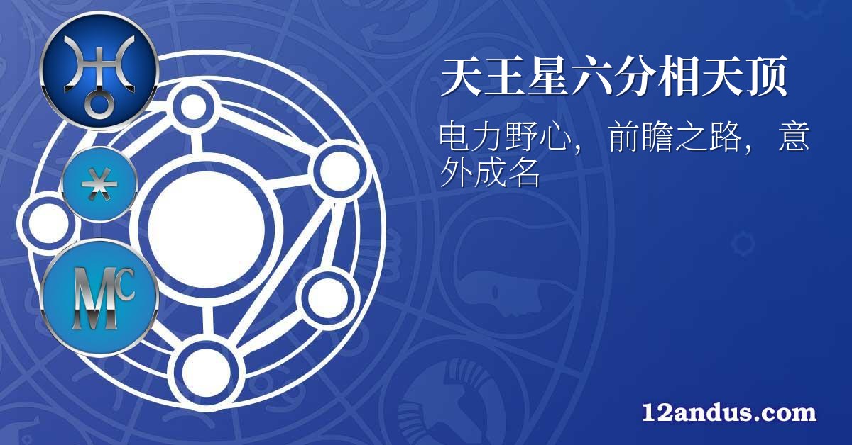 天王星六分相天顶