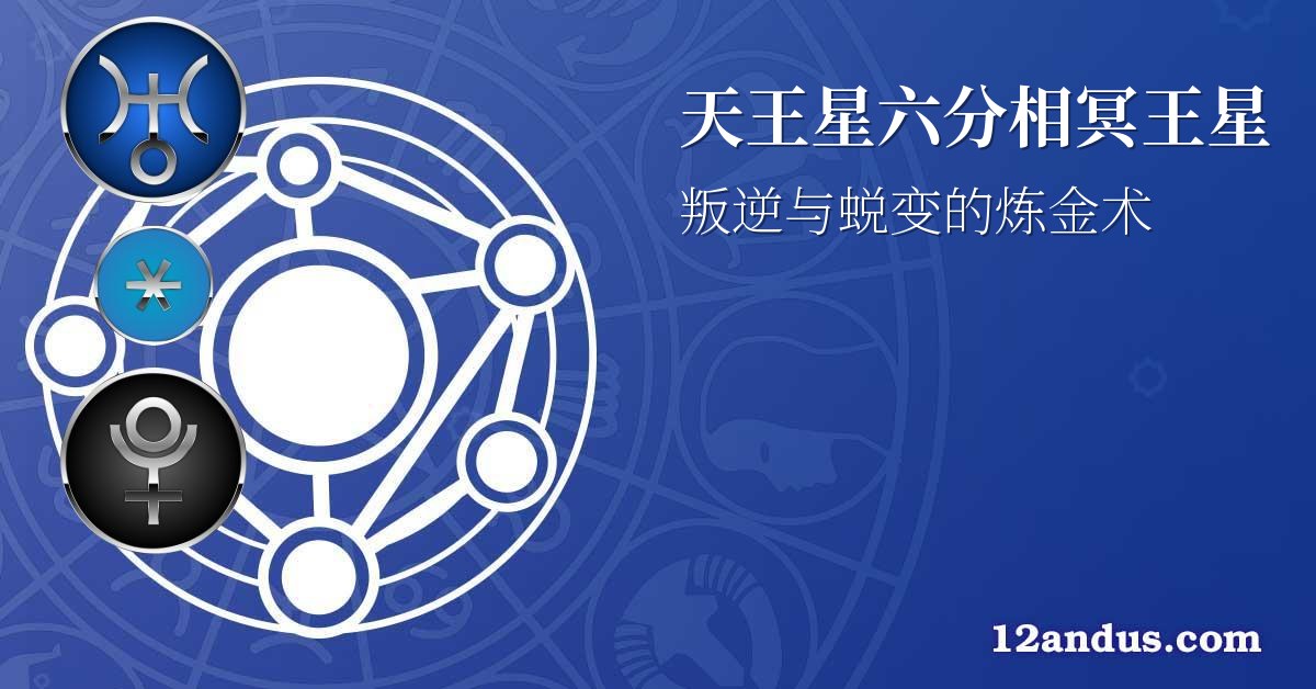 天王星六分相冥王星