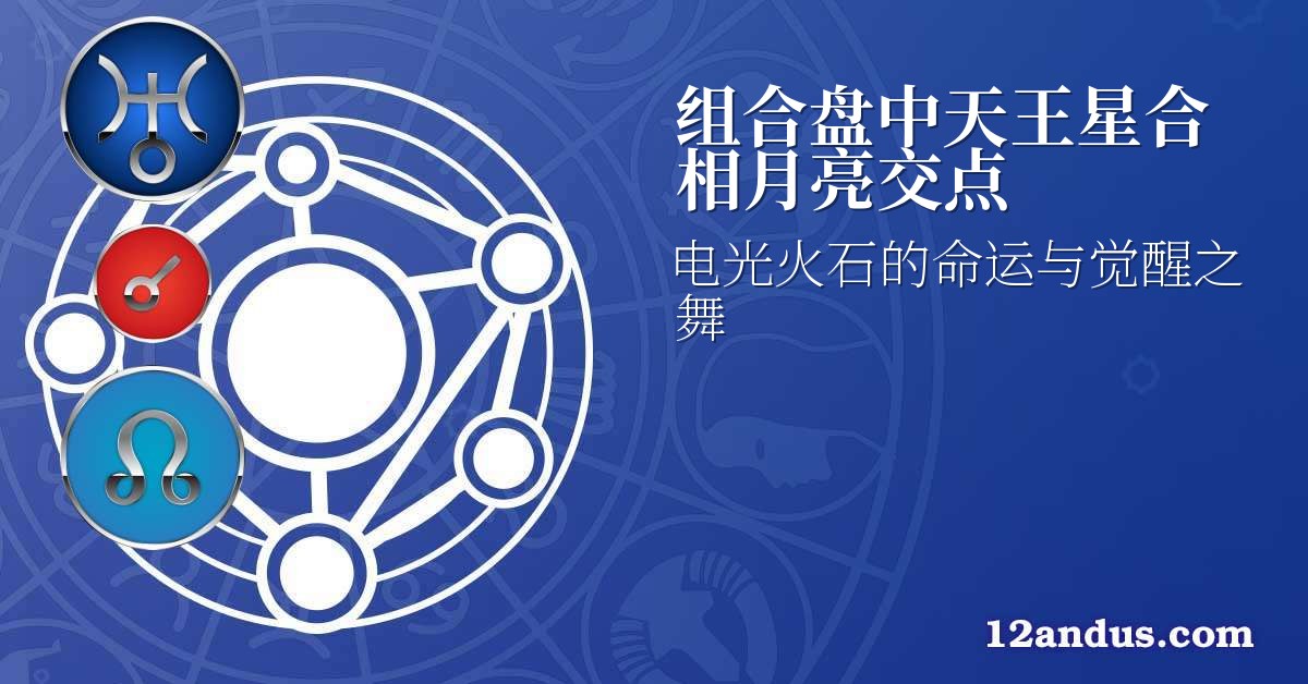 组合盘中天王星合相月亮交点