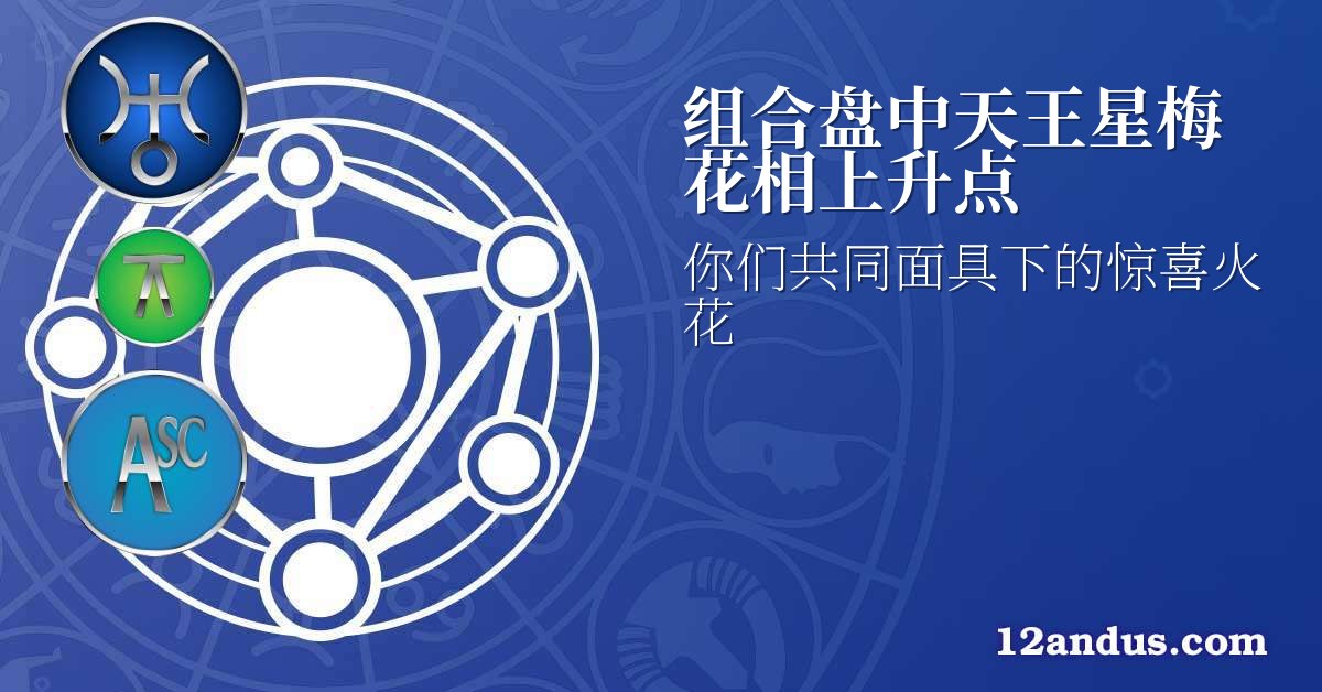 组合盘中天王星梅花相上升点