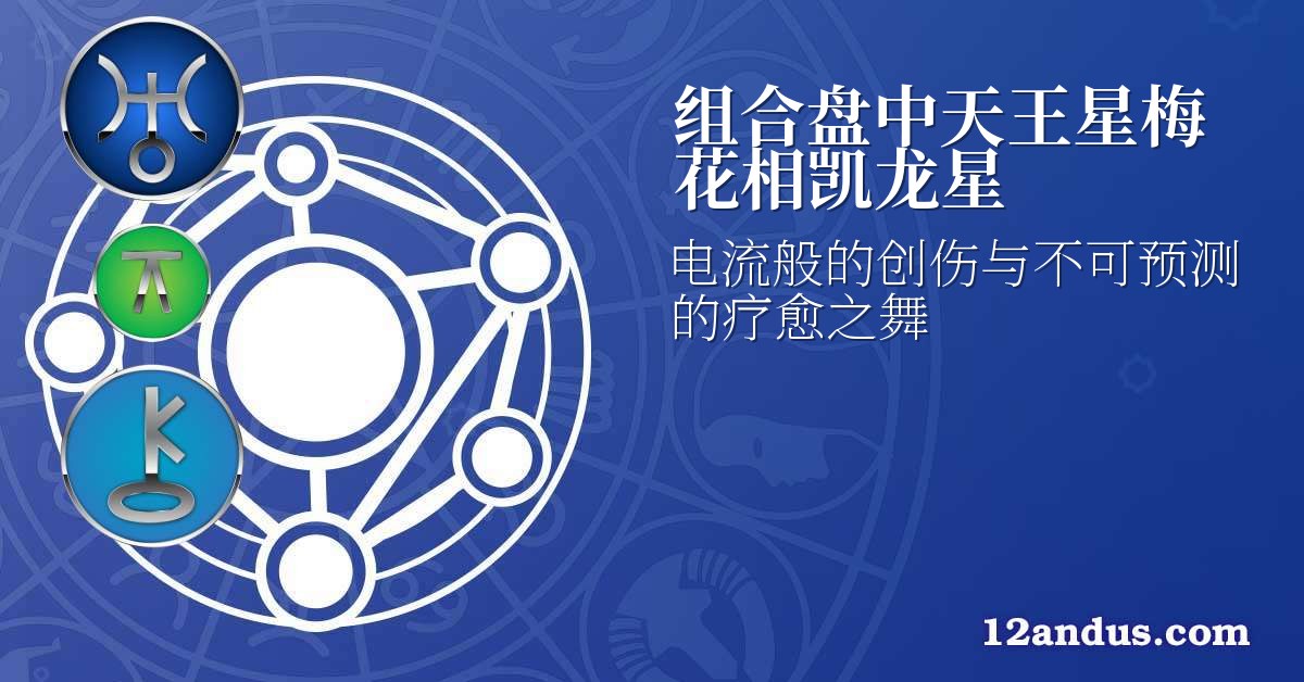 组合盘中天王星梅花相凯龙星