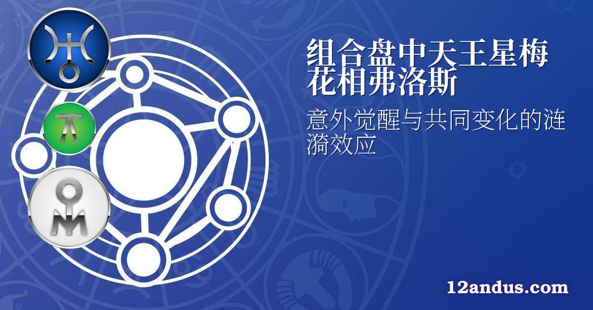 组合盘中天王星梅花相弗洛斯