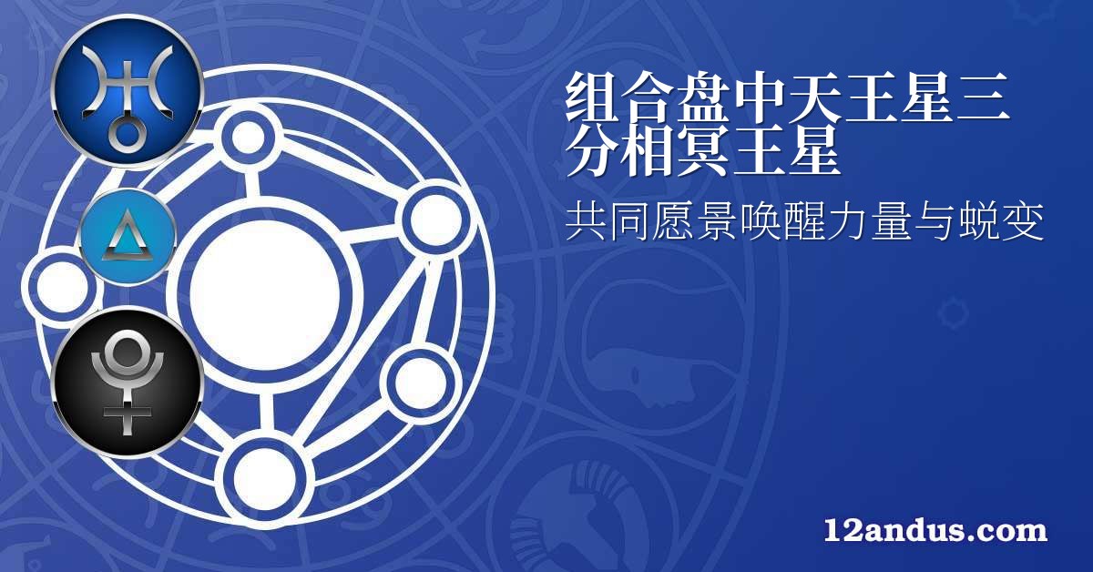 组合盘中天王星三分相冥王星
