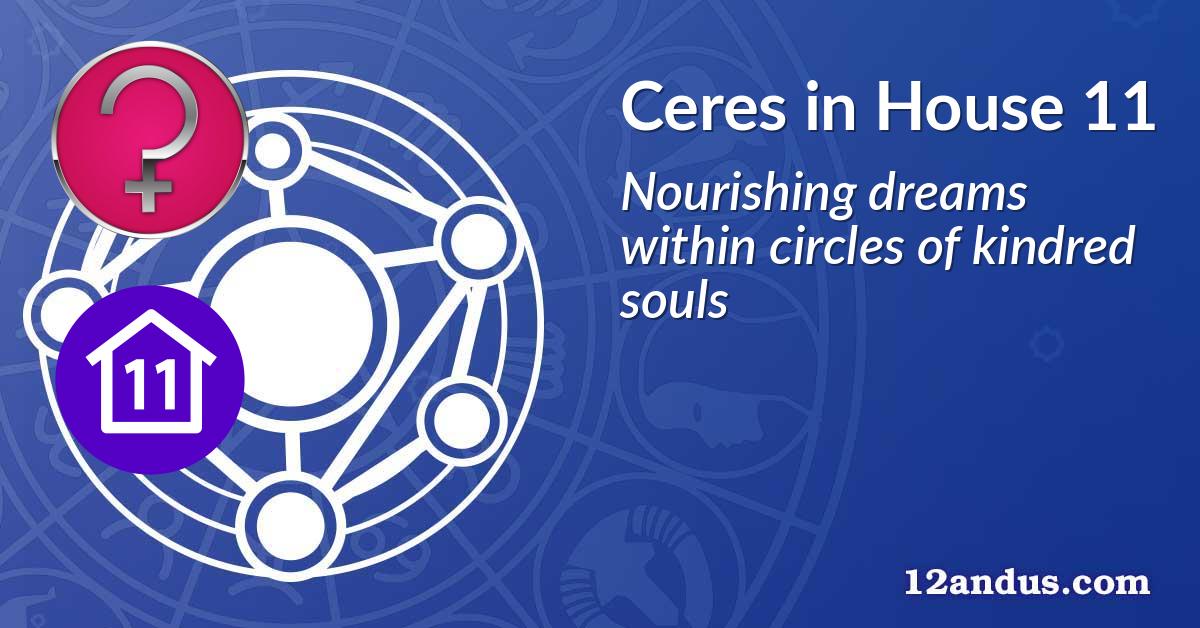 Ceres in House 11