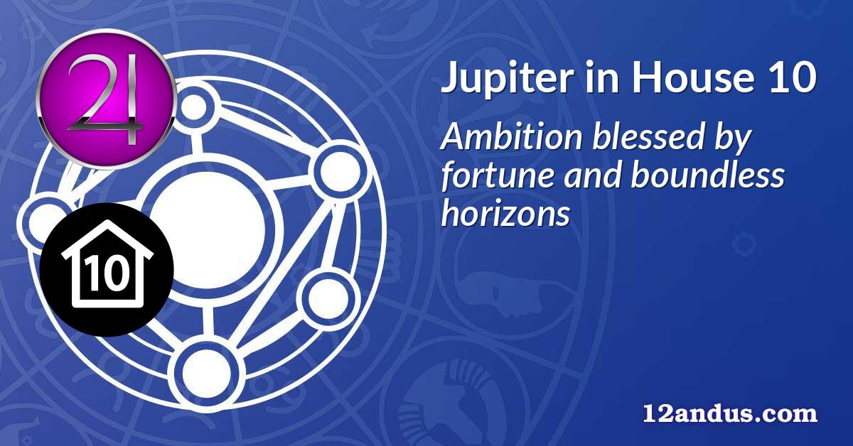Jupiter in House 10