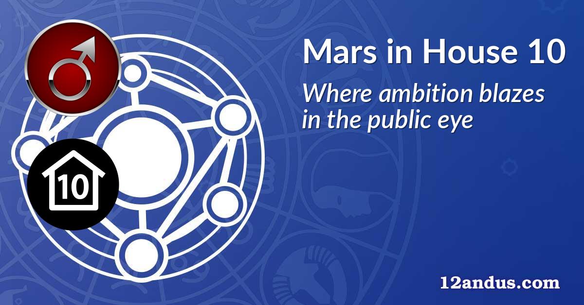 Mars in House 10