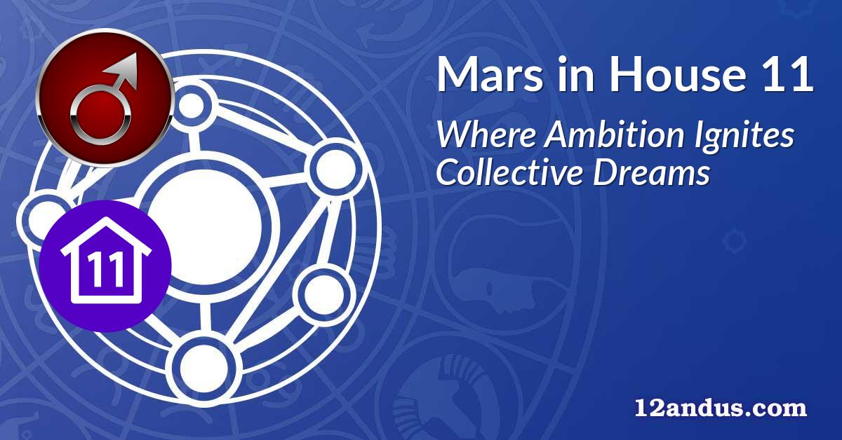 Mars in House 11