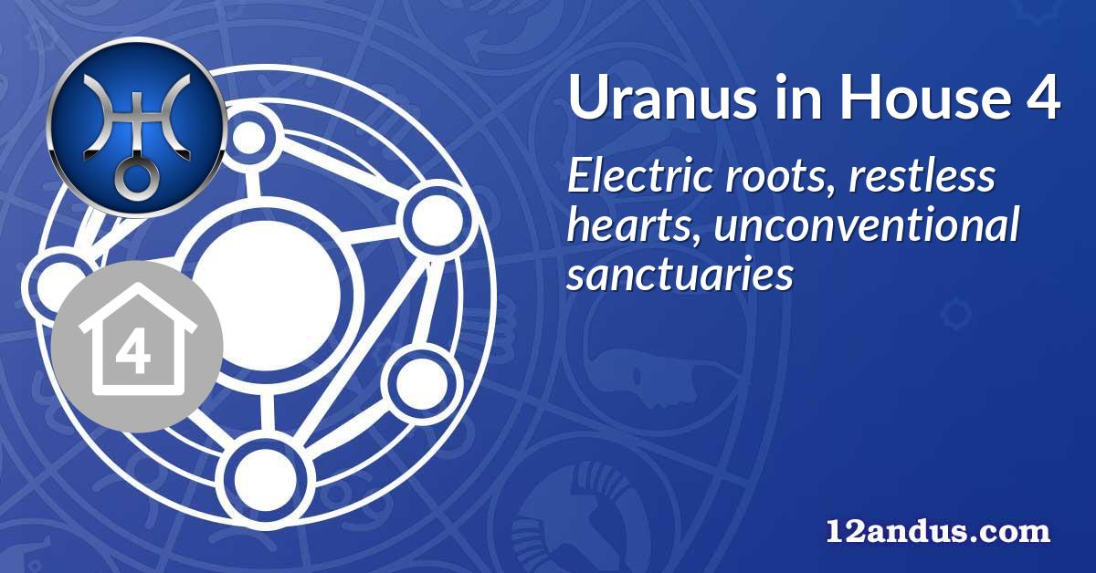 Uranus in House 4