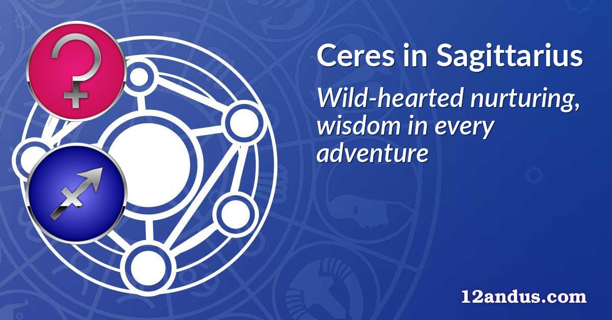 Ceres in Sagittarius