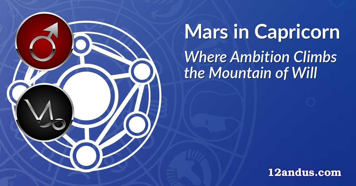 Mars in Capricorn