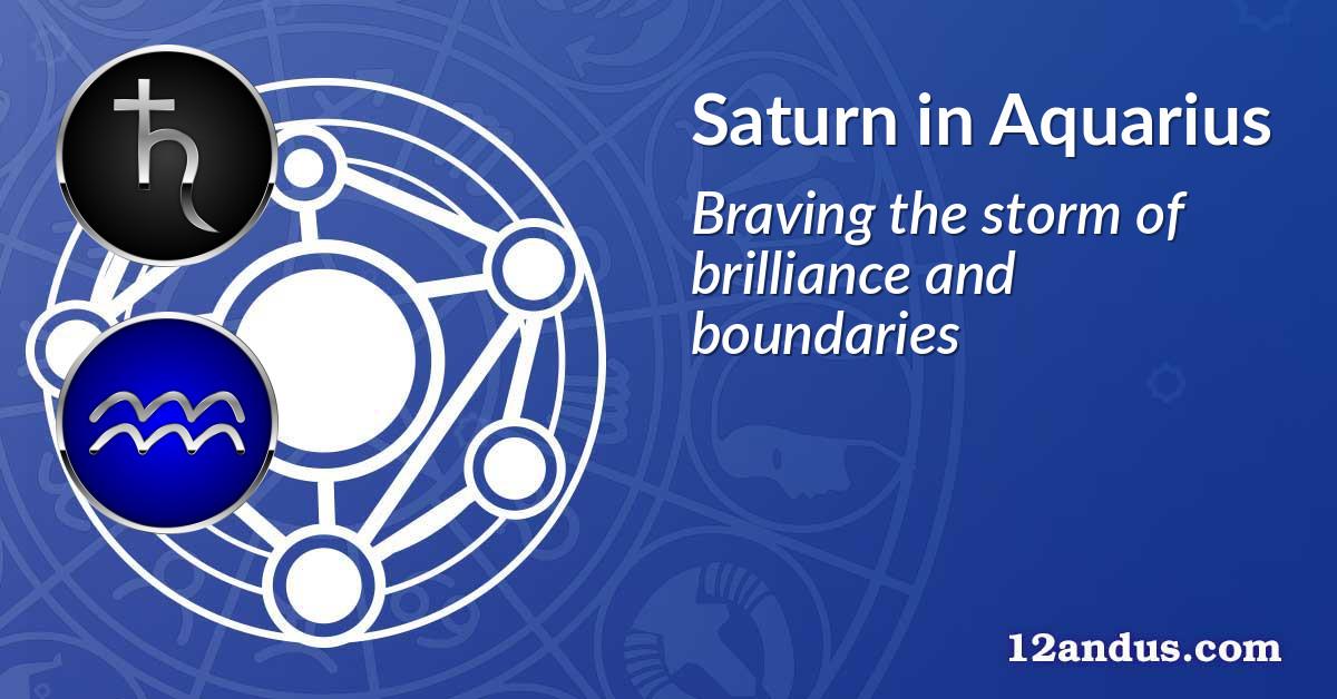 Saturn in Aquarius