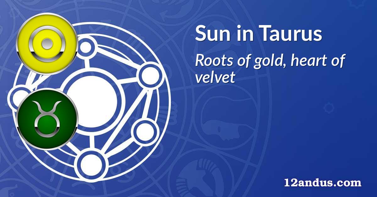 Sun in Taurus