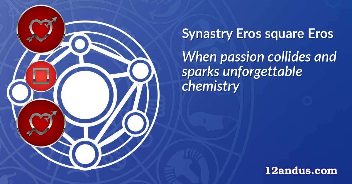 Eros square Eros in the synastry chart