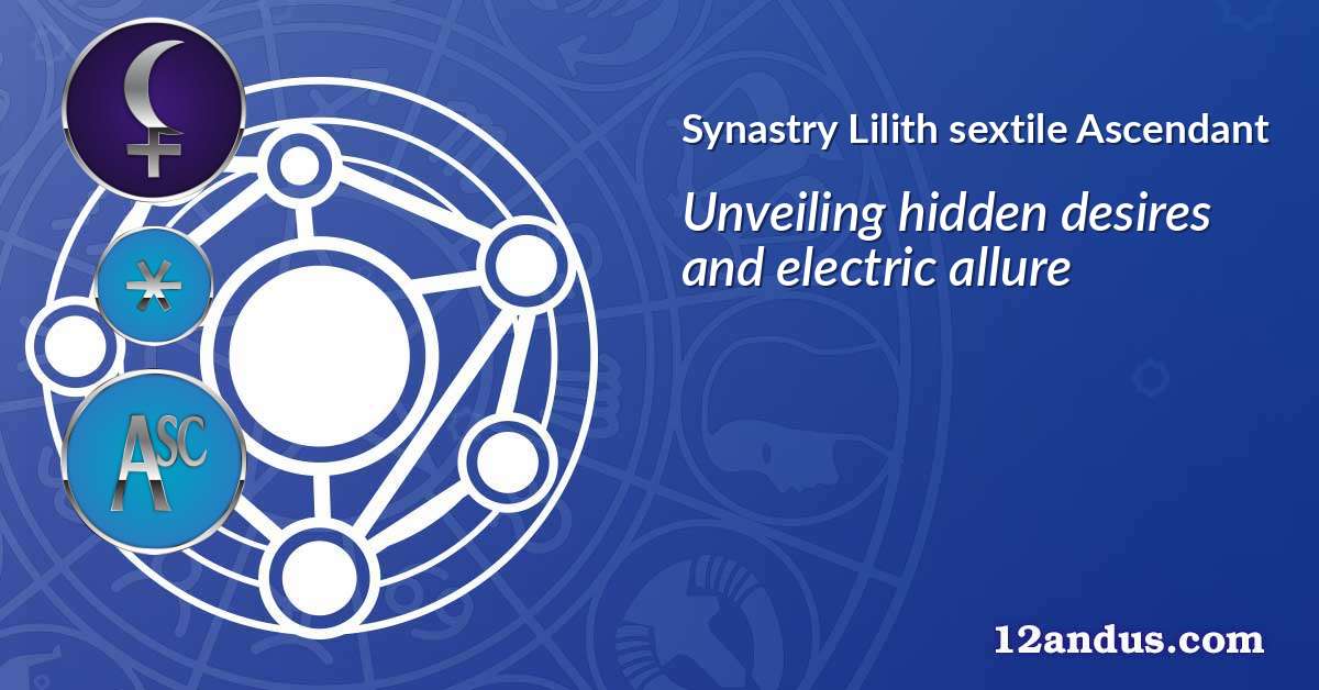 Lilith sextile Ascendant in the synastry chart