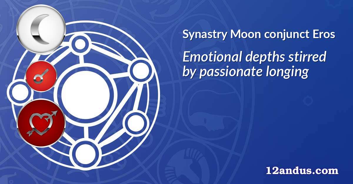 Moon conjunct Eros in the synastry chart