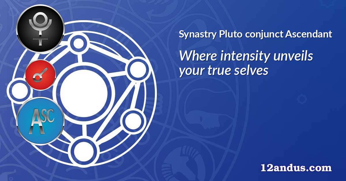 Pluto conjunct Ascendant in the synastry chart