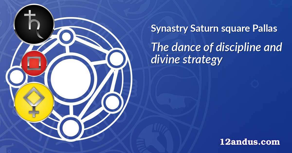 Saturn square Pallas in the synastry chart
