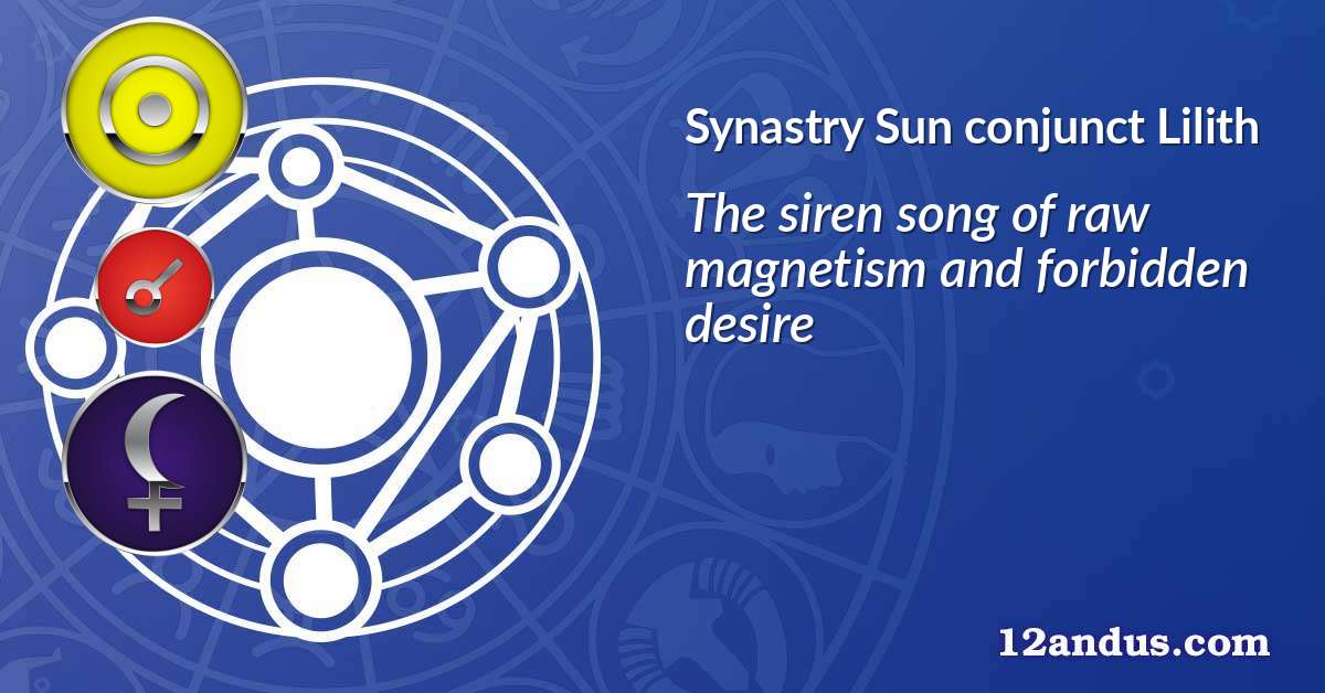 Sun conjunct Lilith in the synastry chart