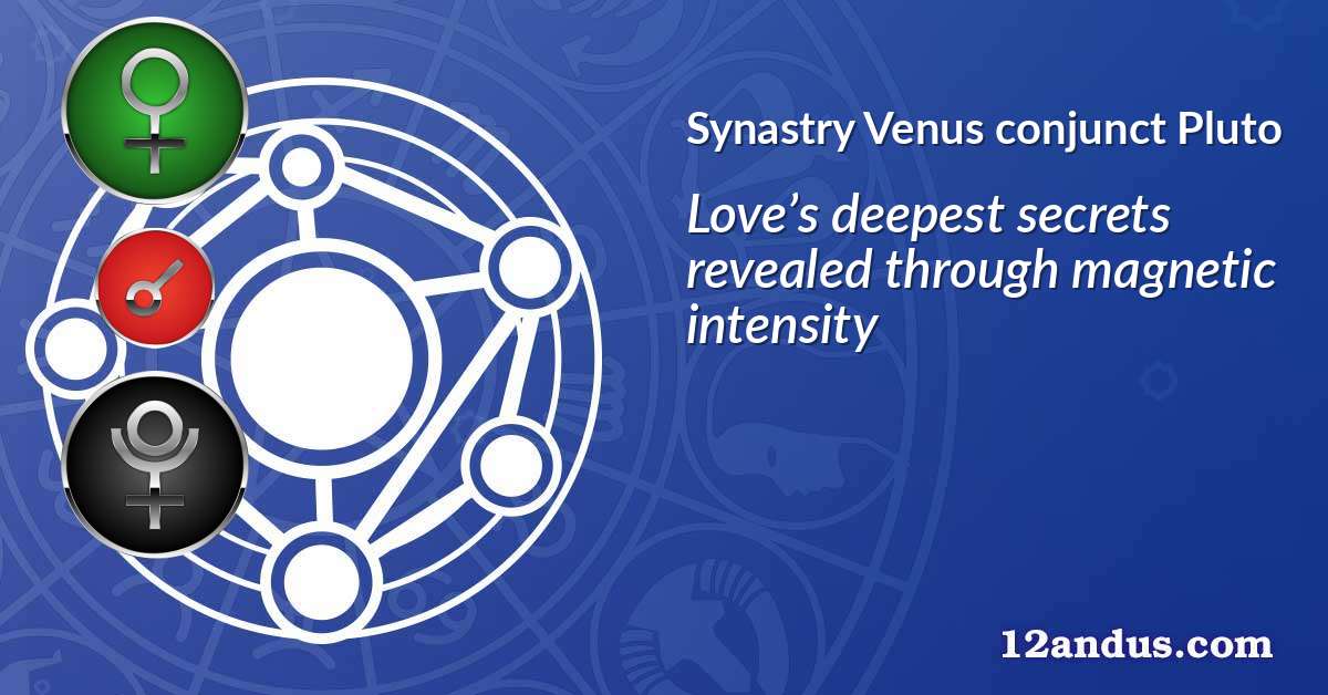 Venus conjunct Pluto in the synastry chart
