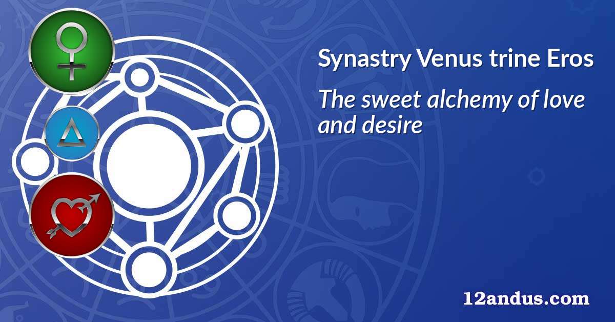 Venus trine Eros in the synastry chart