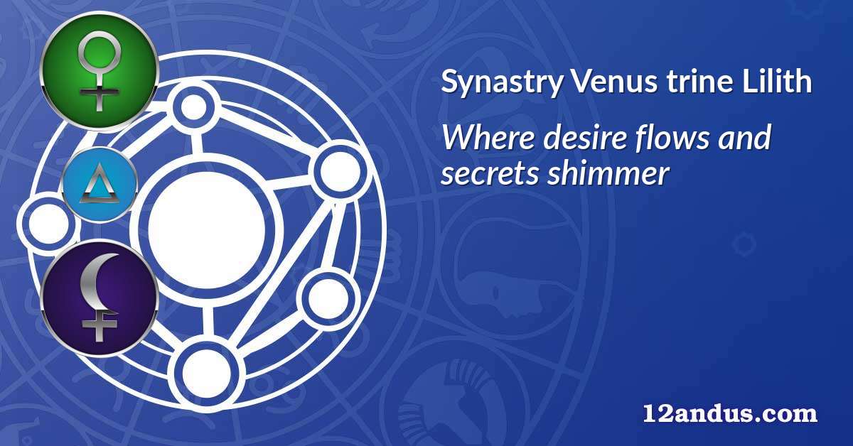 Venus trine Lilith in the synastry chart