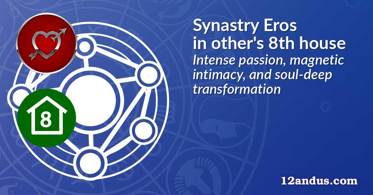 Synastry Eros in the other person's 8th house