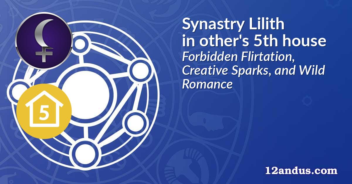 Synastry Lilith in the other person's 5th house