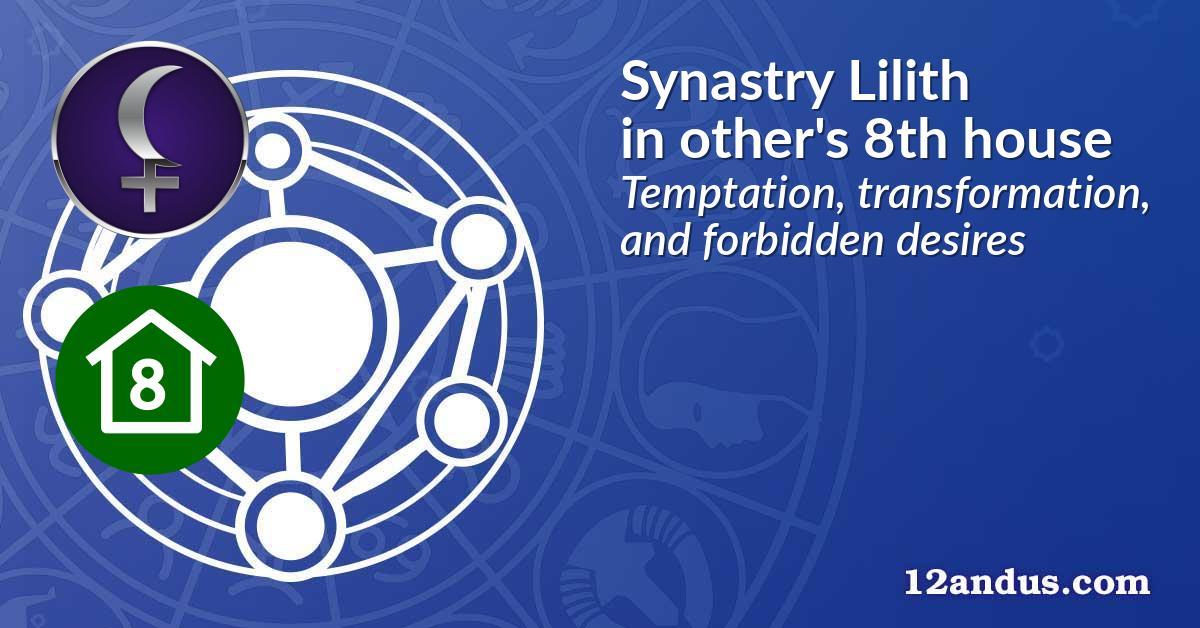 Synastry Lilith in the other person's 8th house