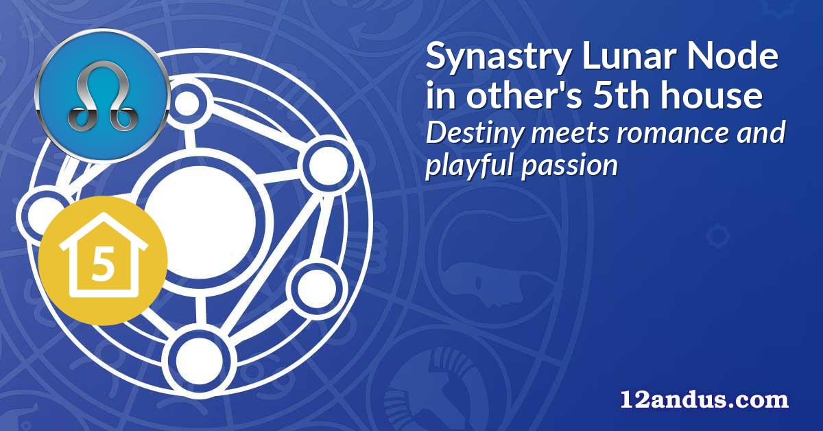 Synastry Lunar Node in the other person's 5th house