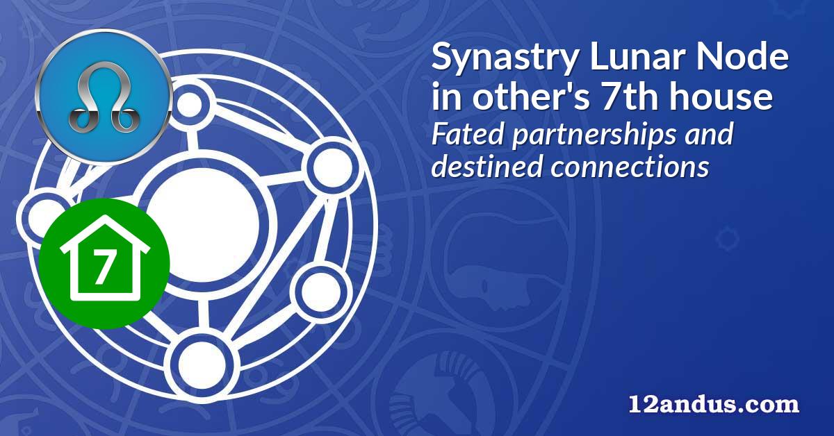 Synastry Lunar Node in the other person's 7th house