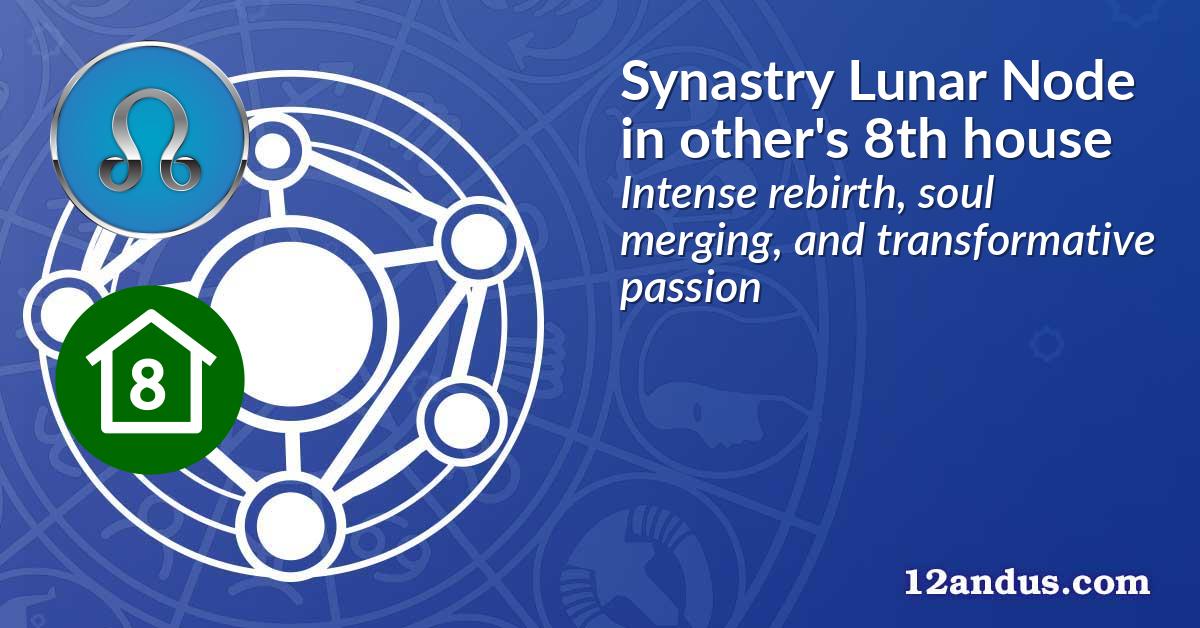 Synastry Lunar Node in the other person's 8th house