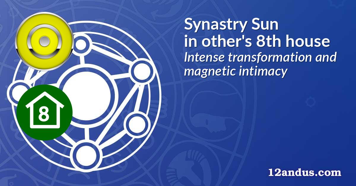 Synastry Sun in the other person's 8th house