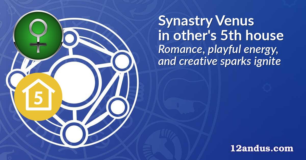 Synastry Venus in the other person's 5th house