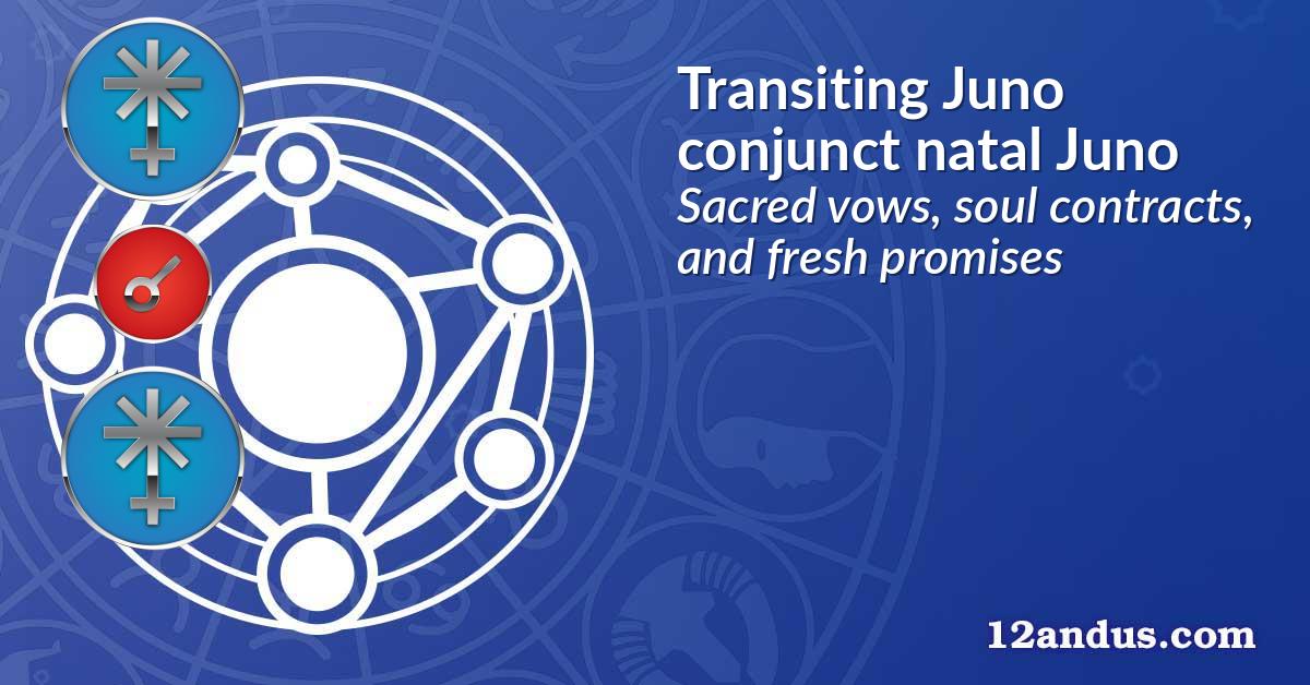 Transiting Juno conjunct natal Juno