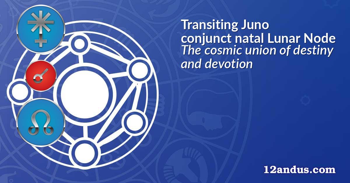 Transiting Juno conjunct natal Lunar Node