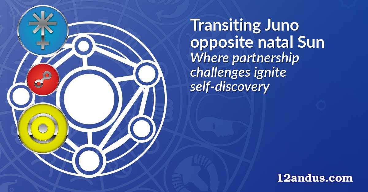 Transiting Juno opposite natal Sun