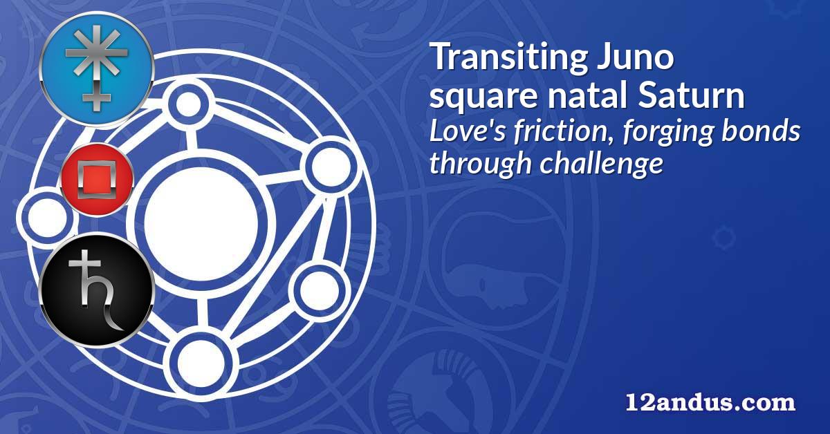 Transiting Juno square natal Saturn