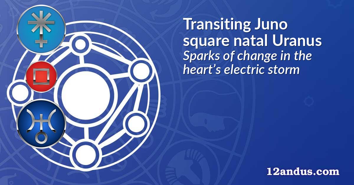 Transiting Juno square natal Uranus