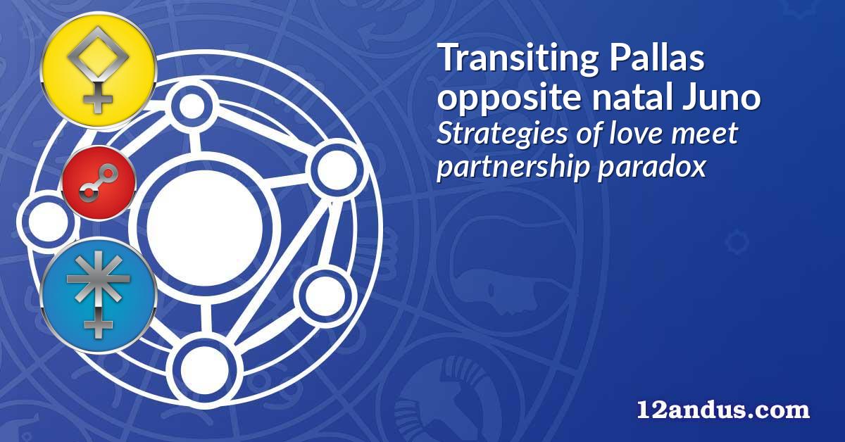 Transiting Pallas opposite natal Juno