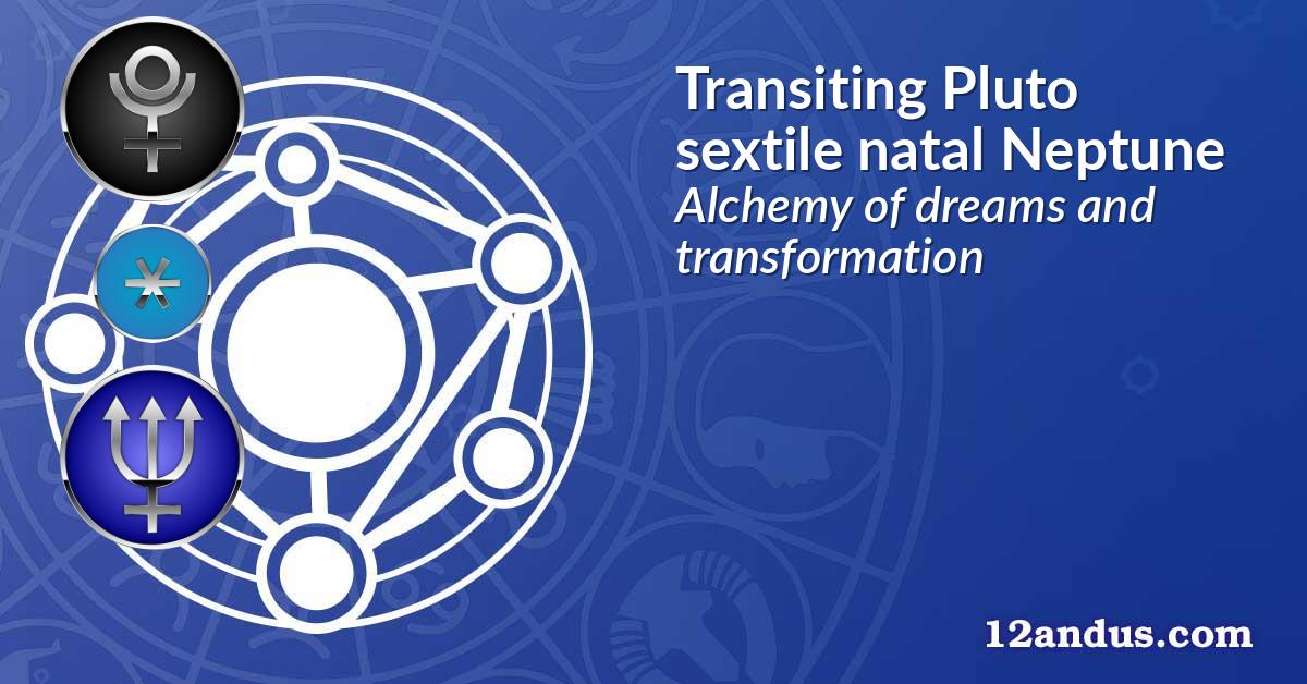 Transiting Pluto sextile natal Neptune