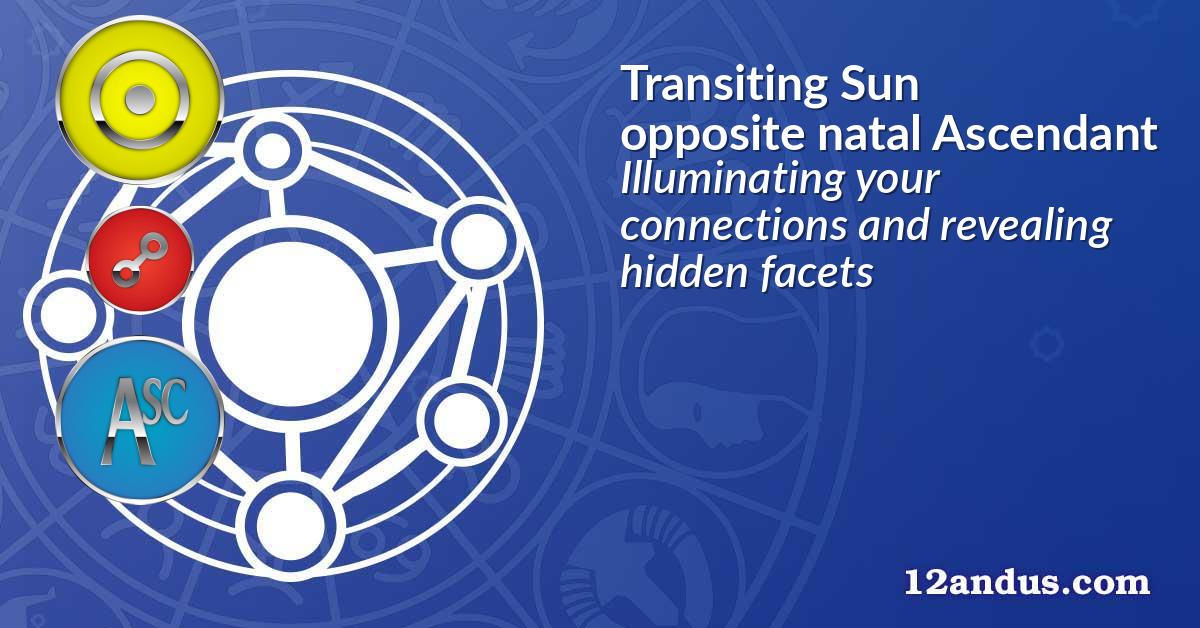Transiting Sun opposite natal Ascendant